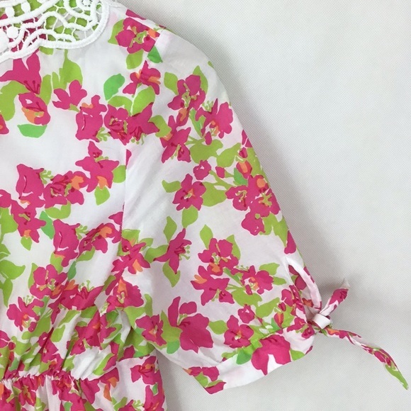 LILLY PULITZER Floral Pinch Print Dress - Picture 9 of 11